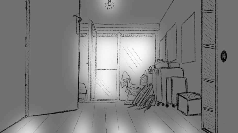 Bedroom Angle 2 Environment Concept