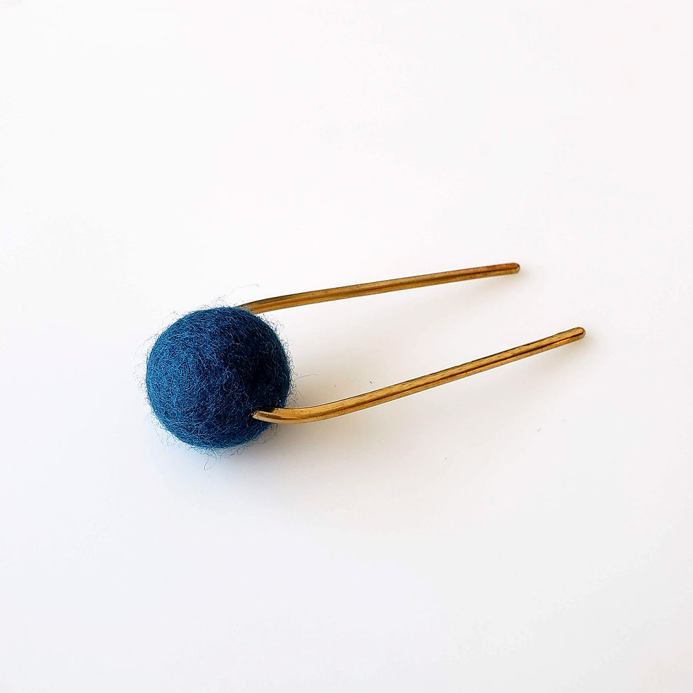 Thumbnail: Deep Blue Bun Pin_SHORT