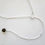 Thumbnail: White Beaded Adjustable Necklace