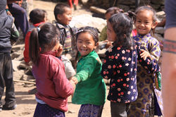 children laughing