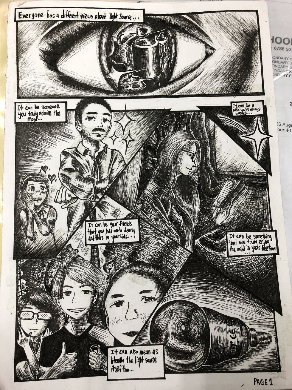 "My Light Source" Page 1