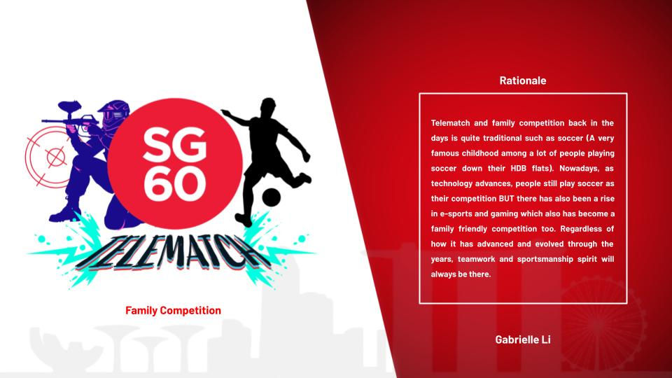 'This Is Our SG60' Logo - Family Sports Competition
