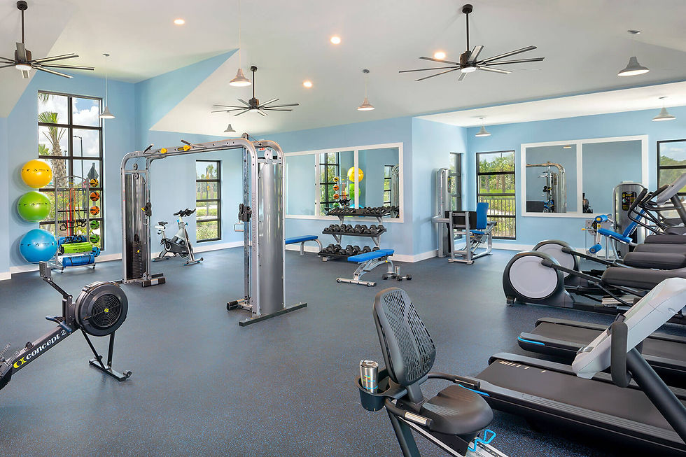 North River Ranch fitness center