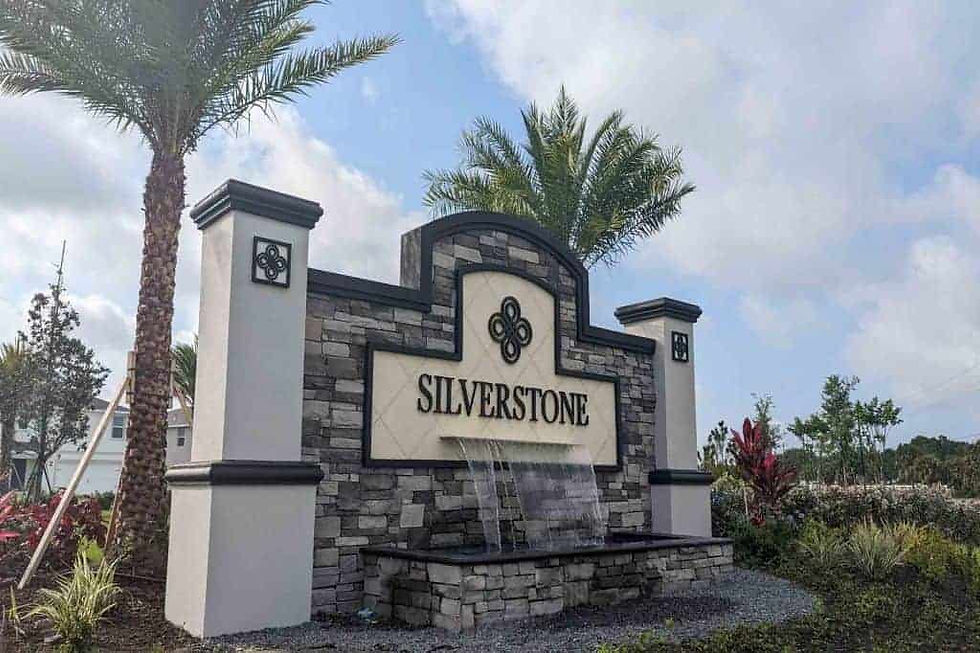 Silverstone North Entrance Sign