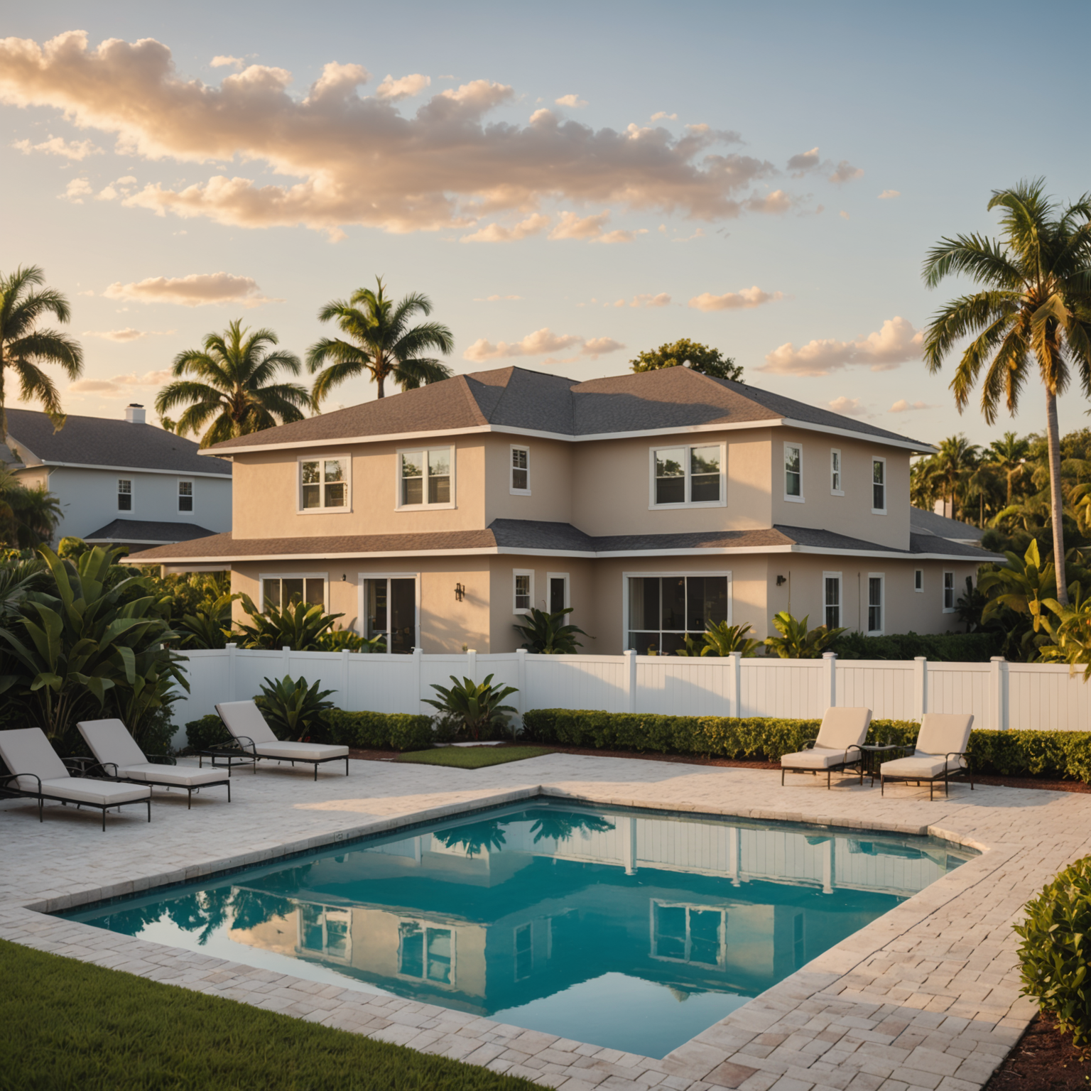 Taylor Morrison model home interior at Esplanade by Siesta Key Sarasota