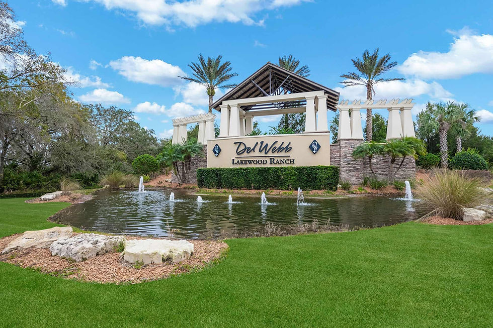 Del Webb Lakewood Ranch Entrance
