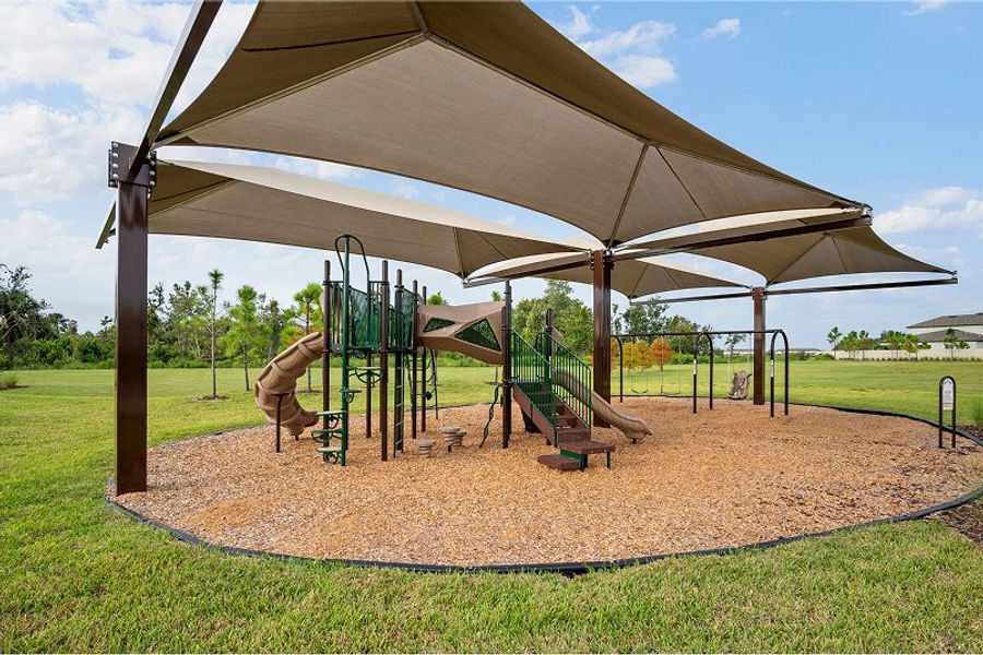 Playground at a family-friendly community in Manatee County, Florida