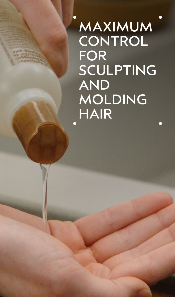 Aveda Flax Seed Aloe Strong Hold Sculpturing Gel maximum control for sculpting and holding hair