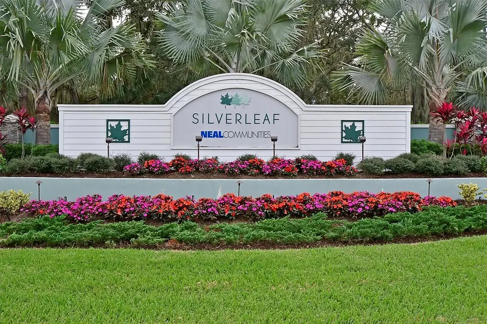 Silverleaf Community Sign
