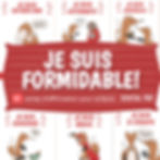 Thumbnail: DIGITAL DOWNLOAD PDF FRENCH Affirmation Cards for Kids | 35 Printable Cards