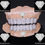 Thumbnail: Round Cut Moissanite Grillz