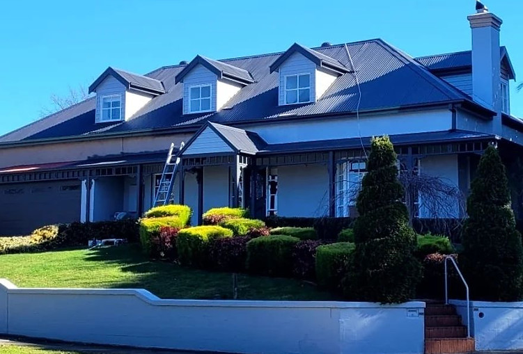 Our outside residential painting work