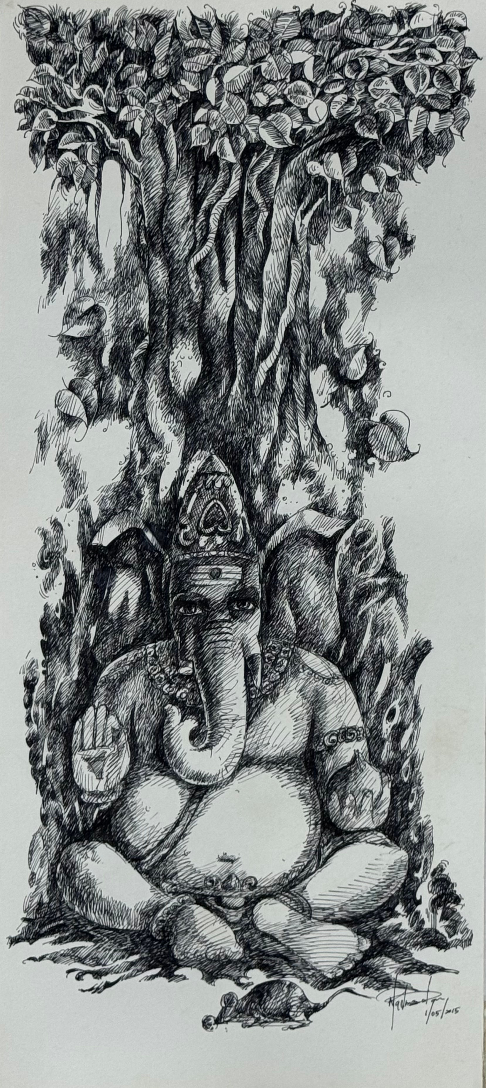 Ganesha of Living Roots