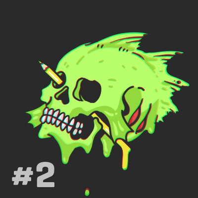The Creative Skulls NFT Collection | #2 - The Creative Fish Skull
