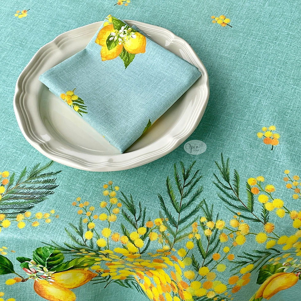 Thumbnail: Citron/Mimosa Green  Round Coated Cotton