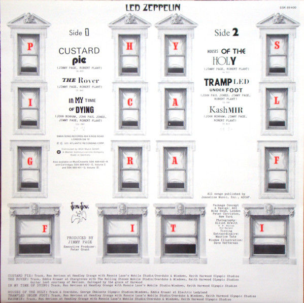 Thumbnail: Rock - Hard Rock, Blues Rock - Led Zeppelin - Physical Graffiti - (Very Good (VG