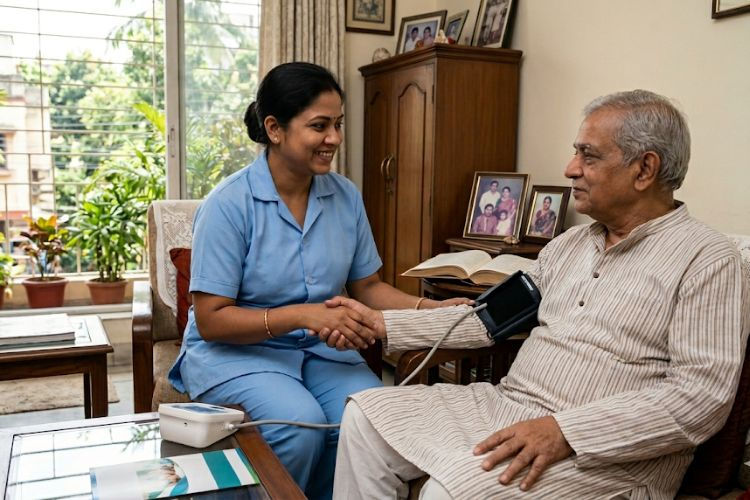 Best Trained Nurse For Home Kolkata for Senior & Patient Care