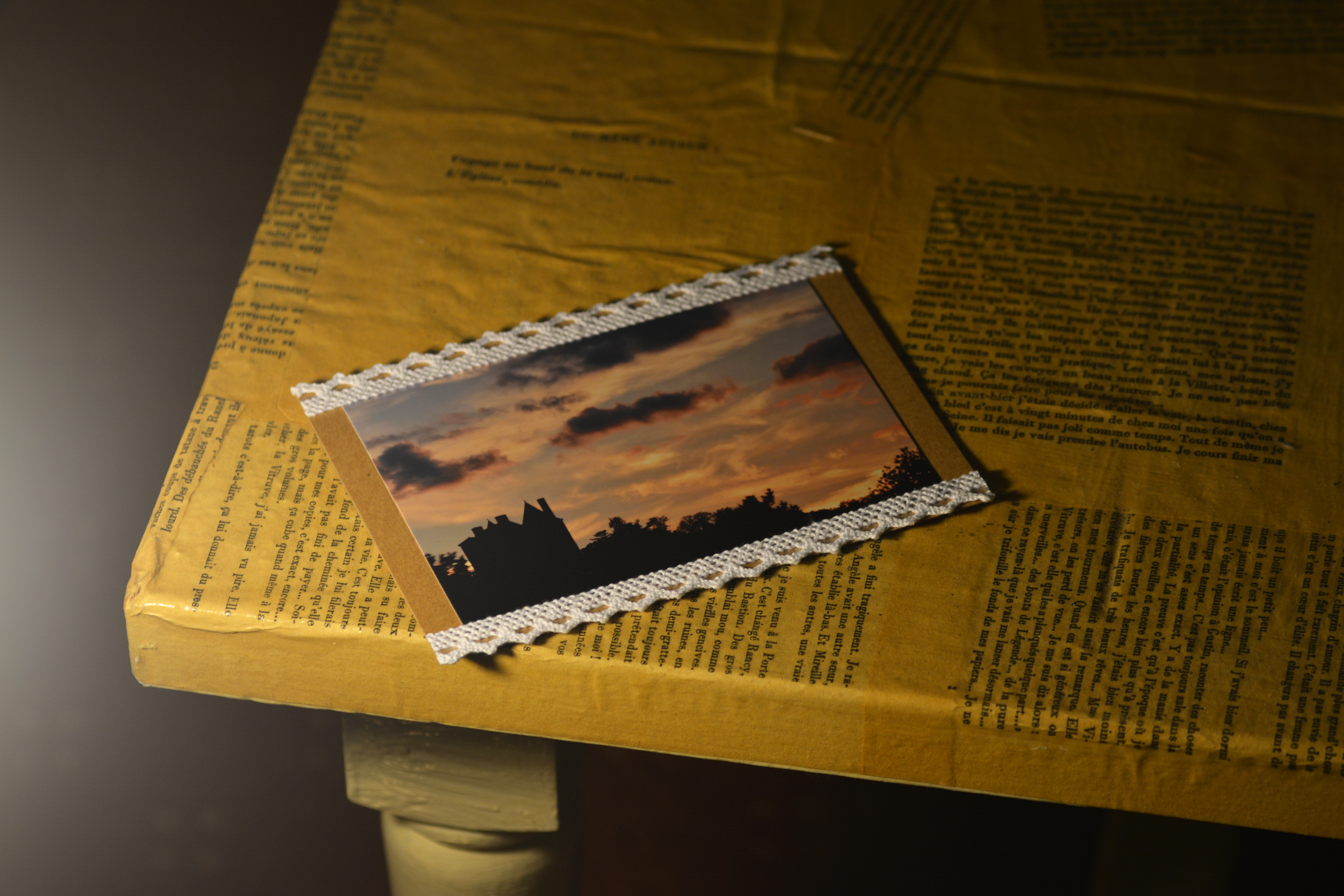 Carte postale & enveloppe