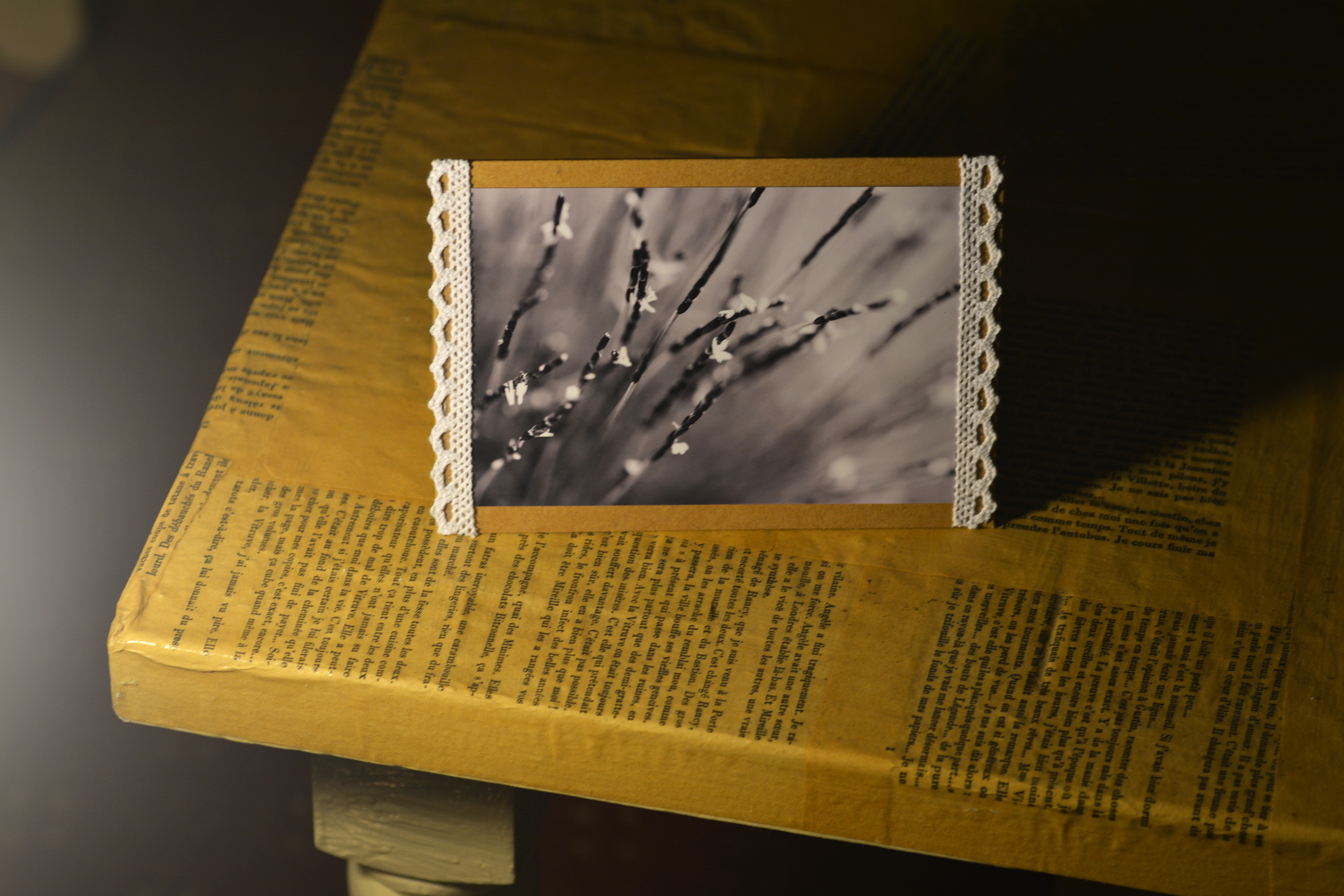 Carte postale & enveloppe