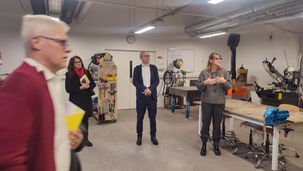 Rudolfovo visit to the Faculty of Design and the Rog Centre in Ljubljana