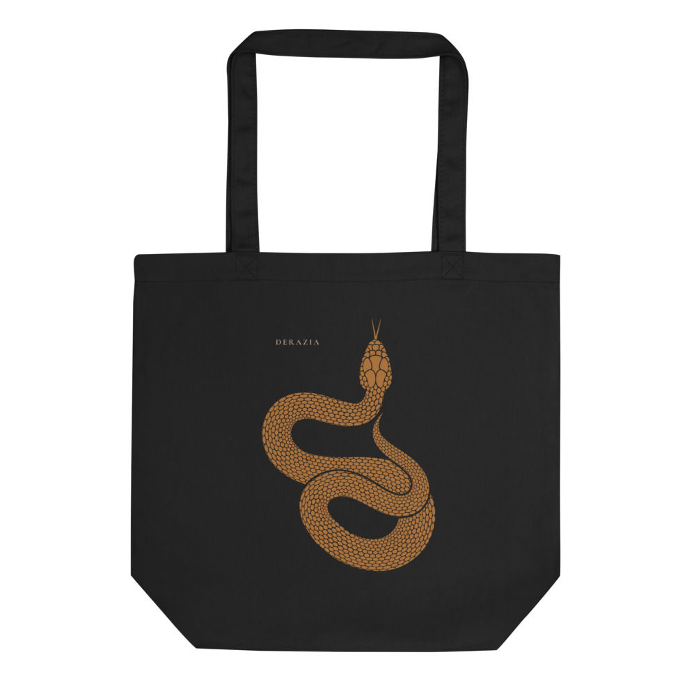 Brown Naga snake  ~  Eco Tote Bag