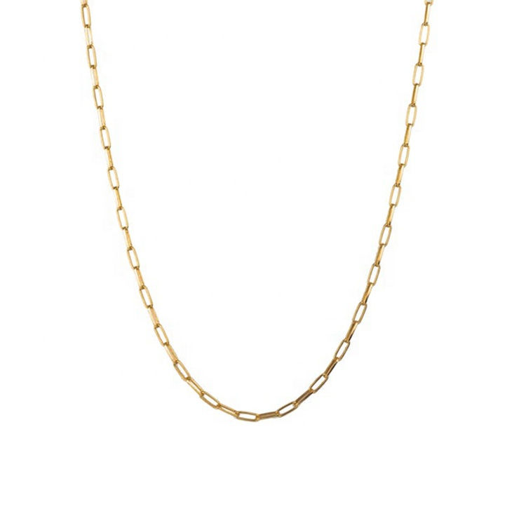 Thumbnail: Leah Personalised initials ~ 18k gold plated necklace