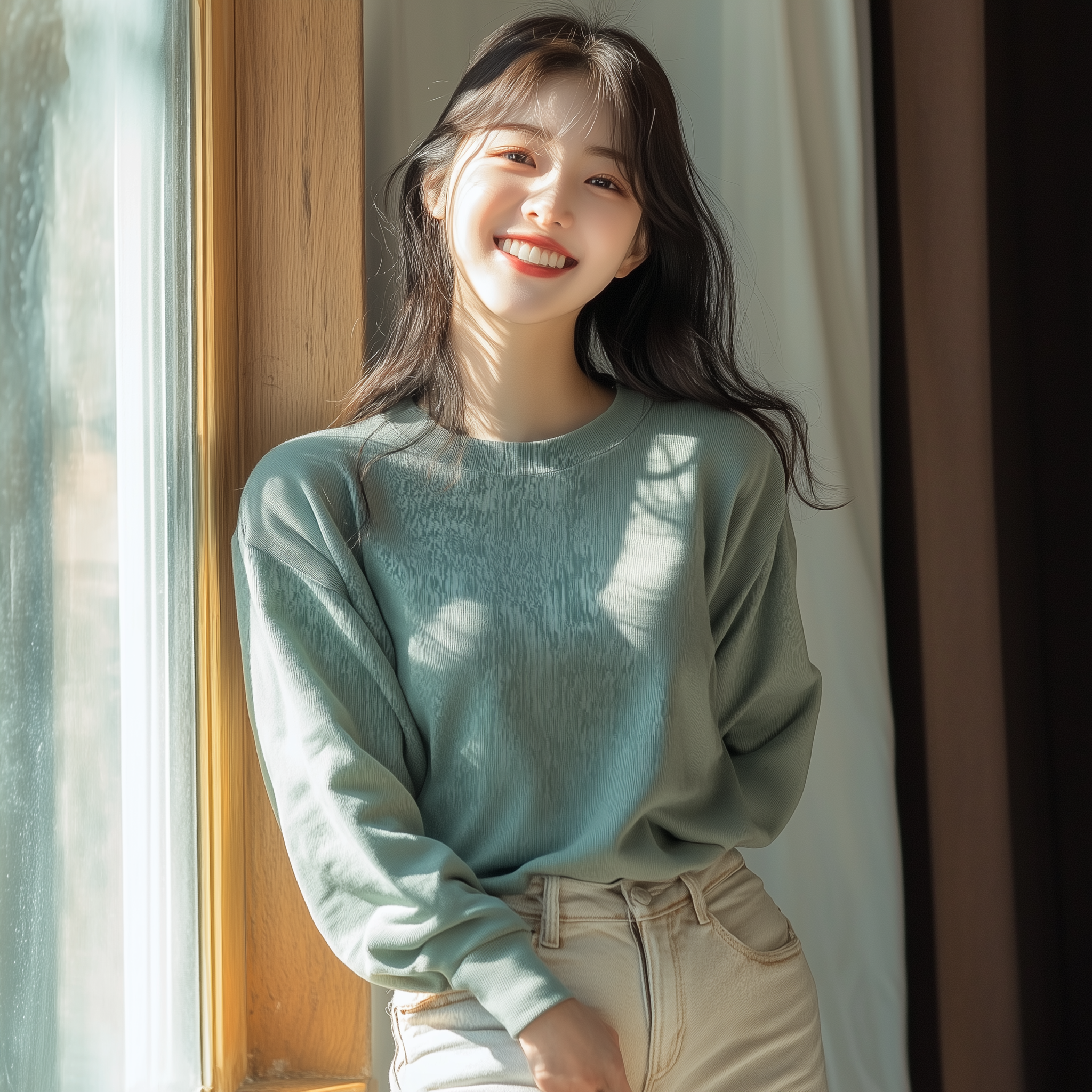 20대 여성 AI 모델이미지