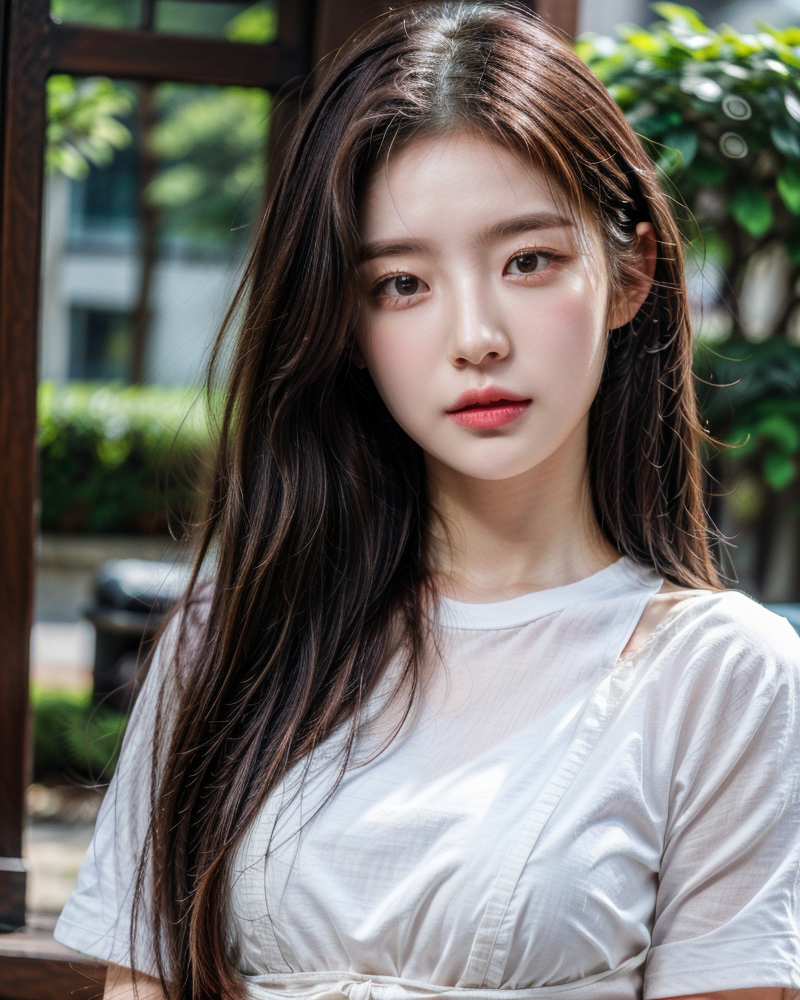 20대 여성 AI 모델이미지