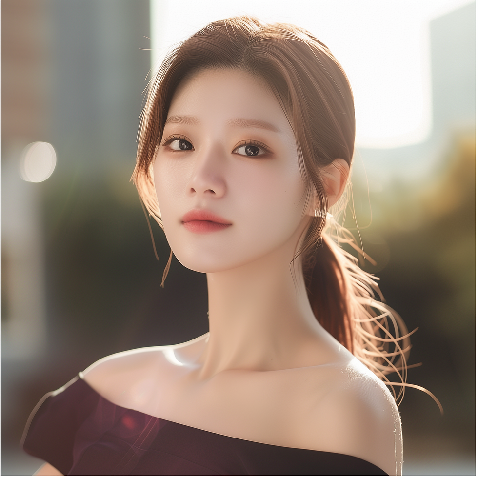 20대 여성 AI 모델이미지