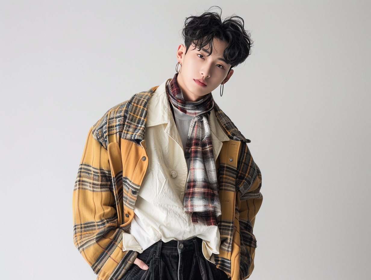 20대 남성 AI 모델이미지