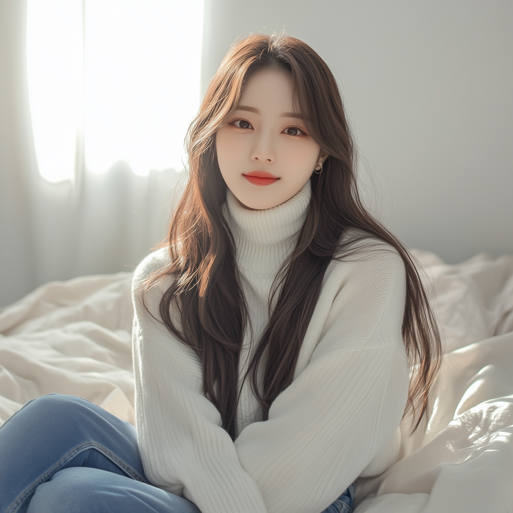 20대 여성 AI 모델이미지