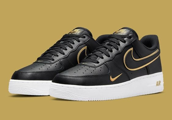 Air Force 1 ‘07 LV8 Black/Gold