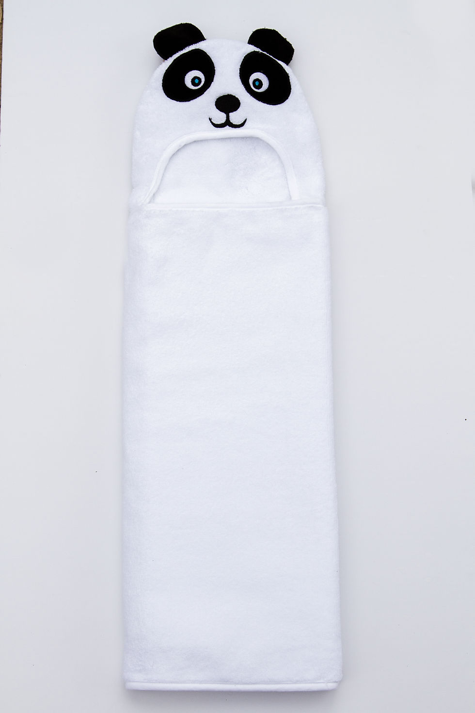 Thumbnail: Panda Hooded Cotton Turkish Towel: Baby