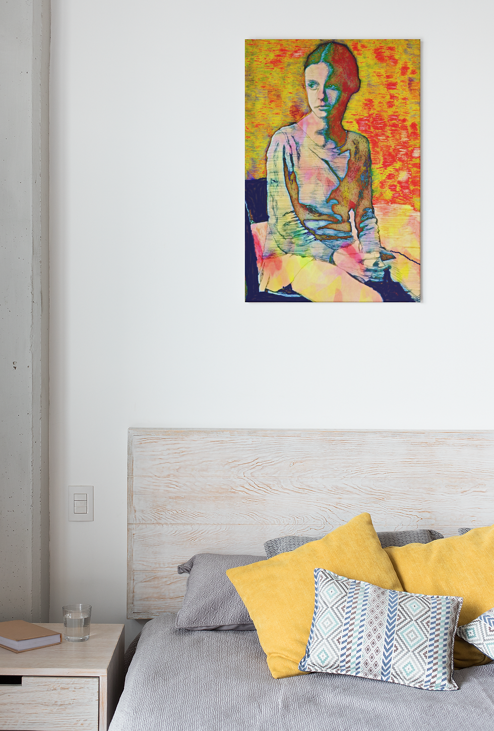 Thumbnail: Mary Jane Adolescent Female Pop Art Print