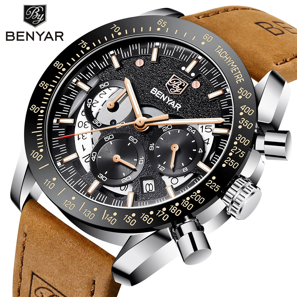 Thumbnail: BENYAR Logo Watch 5120 Fashion Blue