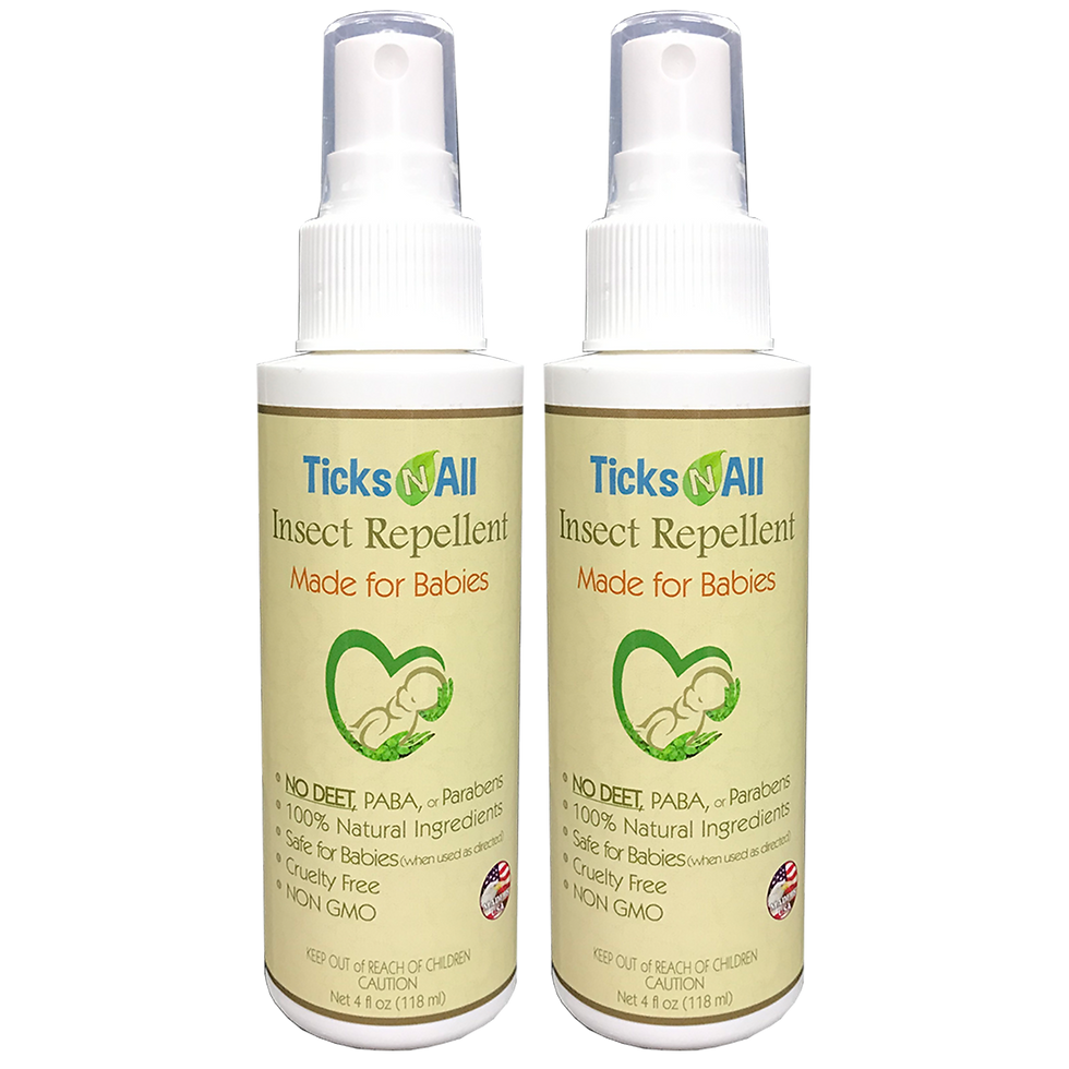 All Natural Insect Repellent 4 Babies 4oz (2 Pack)