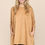 Thumbnail: Two Tone Hacci Oversized Dropped Shoulder Pocket Tunic