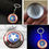 Thumbnail: Captain America Shield Metal Key Chain Gold