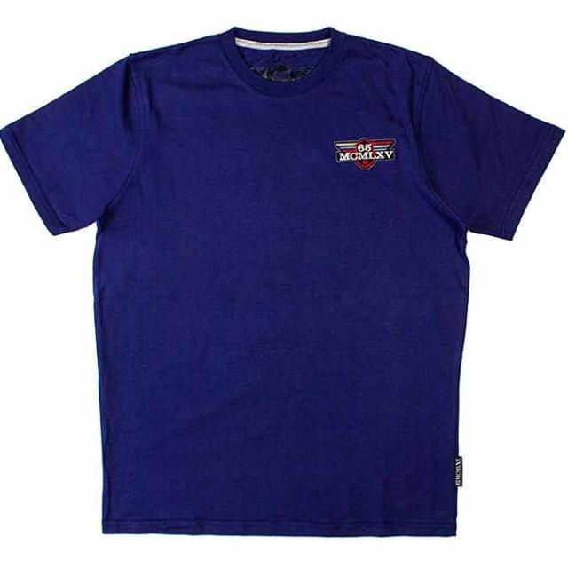 Thumbnail: 65 MCMLXV Men's Vintage Logo Graphic T-Shirt In Navy