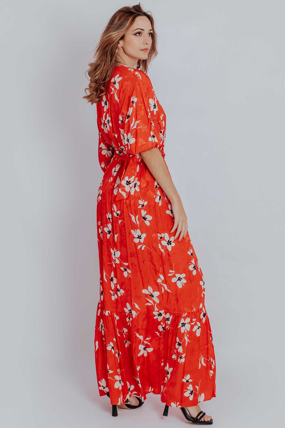 Thumbnail: Scarlett Floral Print Maxi Dress