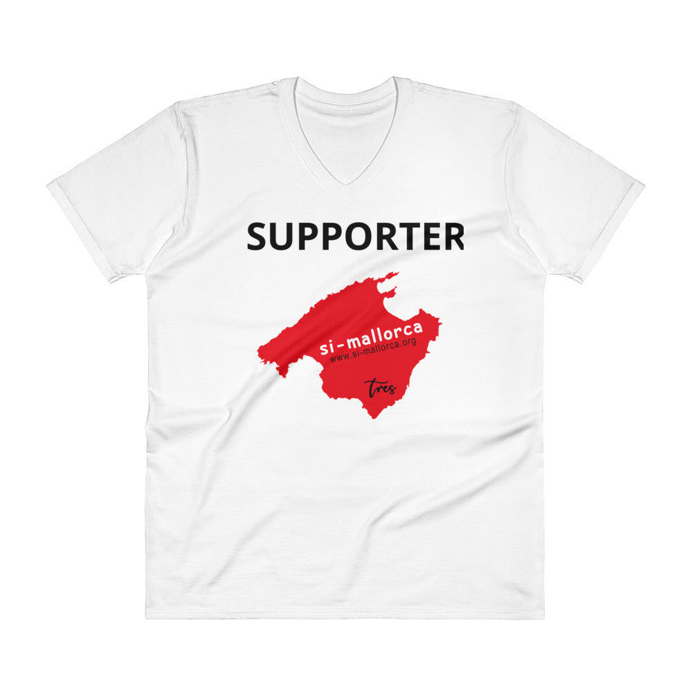 Supporter SI-Mallorca - Mens V-Neck T-Shirt