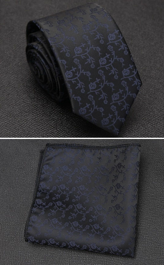 Thumbnail: Men Tie Cravat Set Fashion