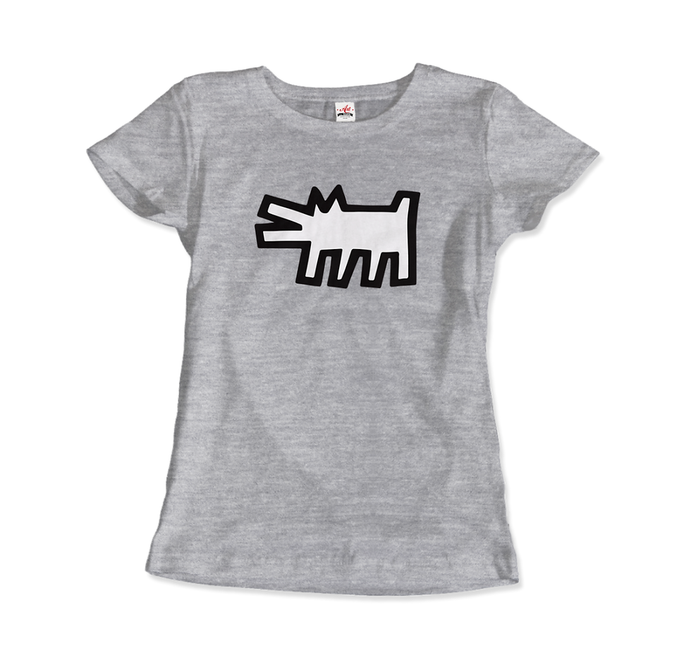 Thumbnail: Keith Haring the Barking Dog Icon, 1990 Street Art T-Shirt