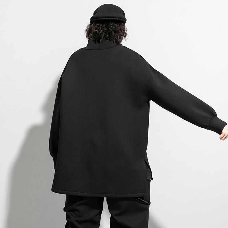 Thumbnail: Tamaka Pocket Turtleneck Long Sleeve Shirt