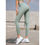 Thumbnail: Seamless Gym Yoga Leggings Fashion High Elastics Hips Lifting Workout