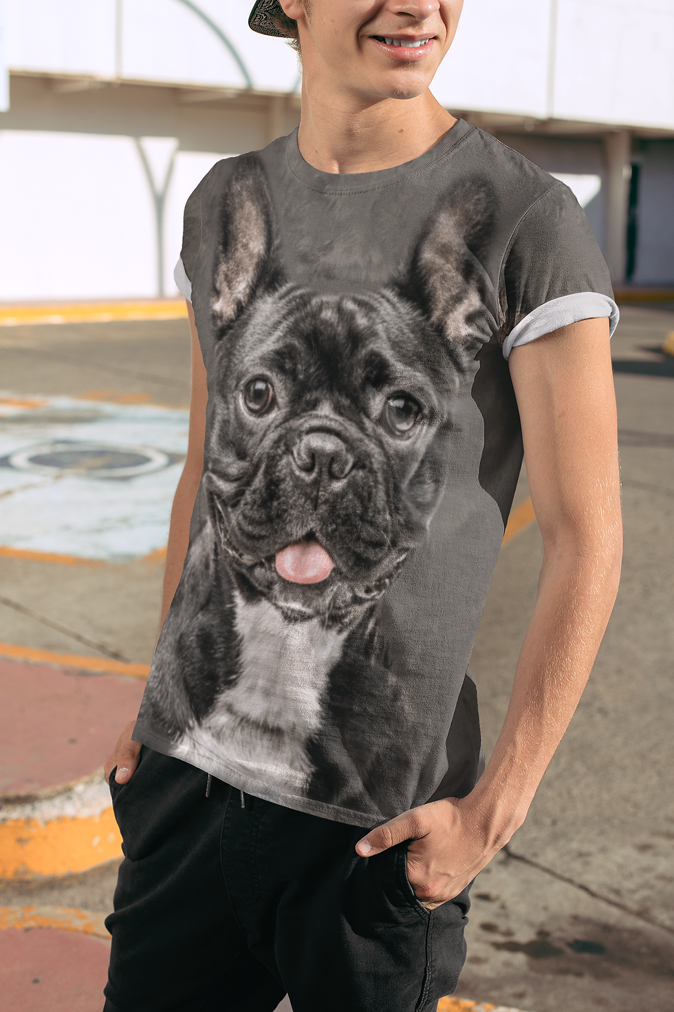 Thumbnail: Men's Puppy Pit Bull T-shirt