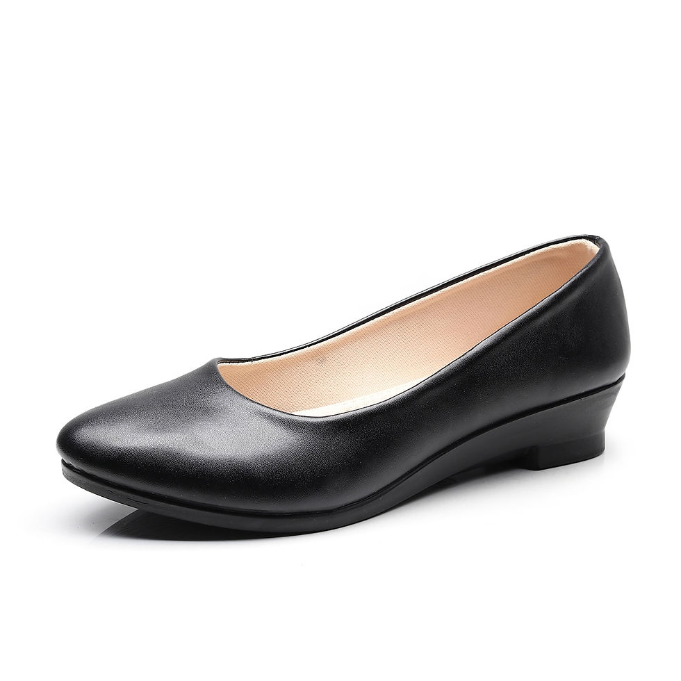 Miniatura: Women Wedges Casual PU Leather Shoes