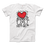 Thumbnail: Keith Haring Men Holding Heart Icon, Street Art T-Shirt
