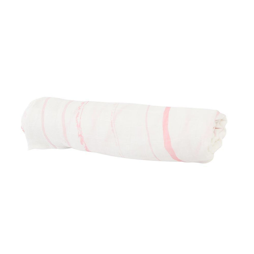 Pink Stripe Swaddle
