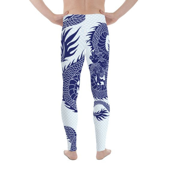 Thumbnail: Mens Leggings - Dragon Leggings with Scales